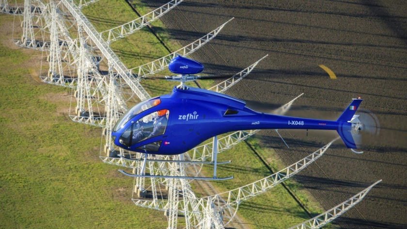 Curti Zephyr вертолет