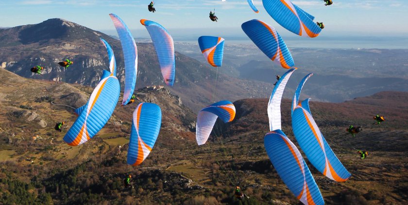 Винговер на параплане