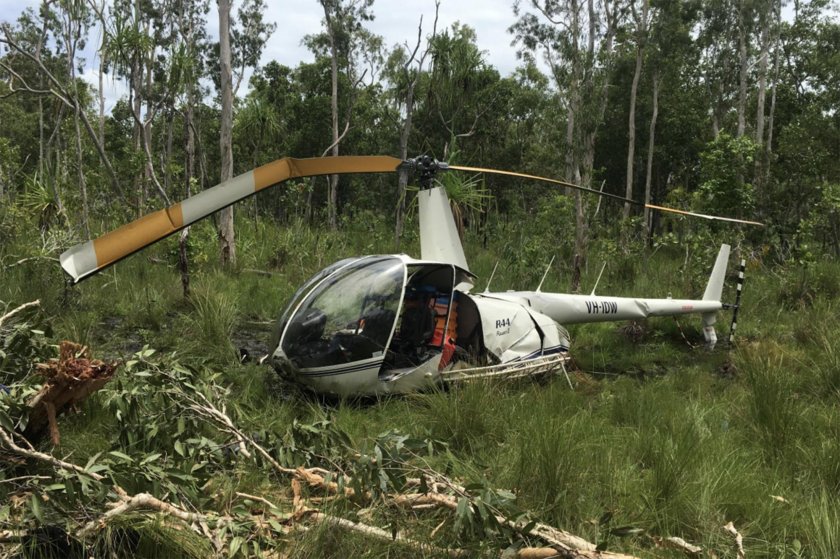 Helicopter crash