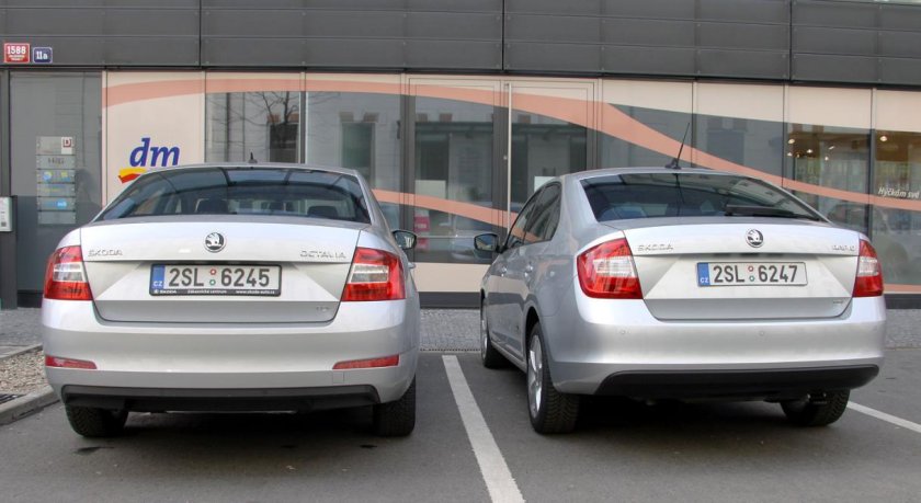 Шкода Рапид и Октавия