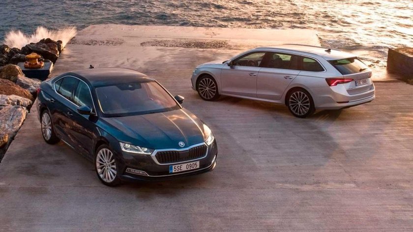 Новый спорткар Шкода Октавия 2022 год