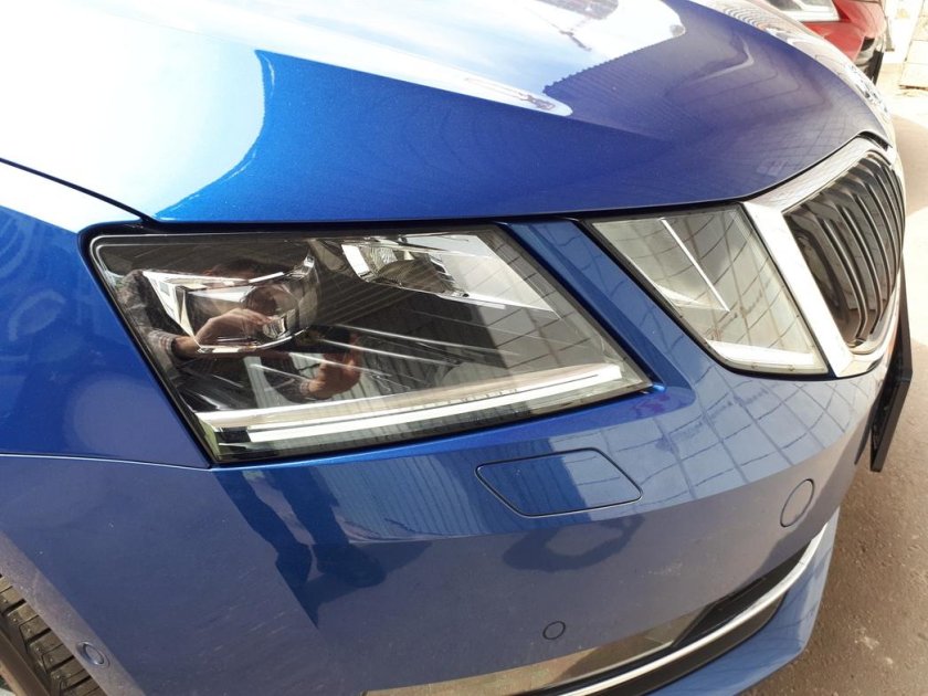 Фара skoda octavia