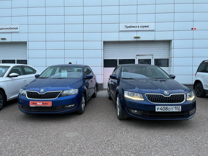 Отличия Рапид от Октавии