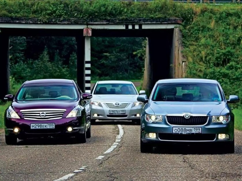 Skoda Superb vs Toyota Camry