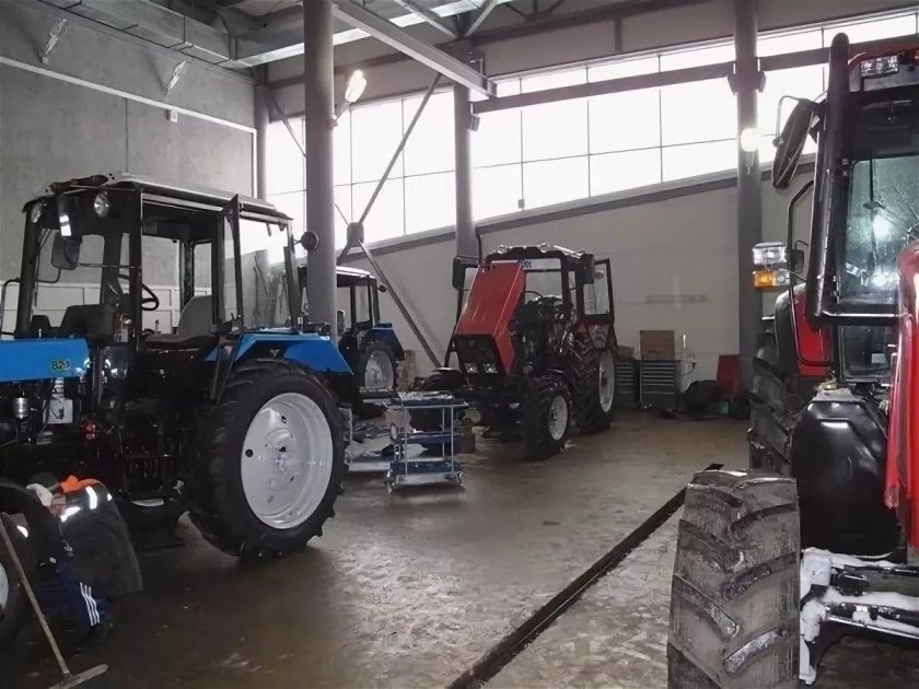 Техобслуживание трактора МТЗ 82