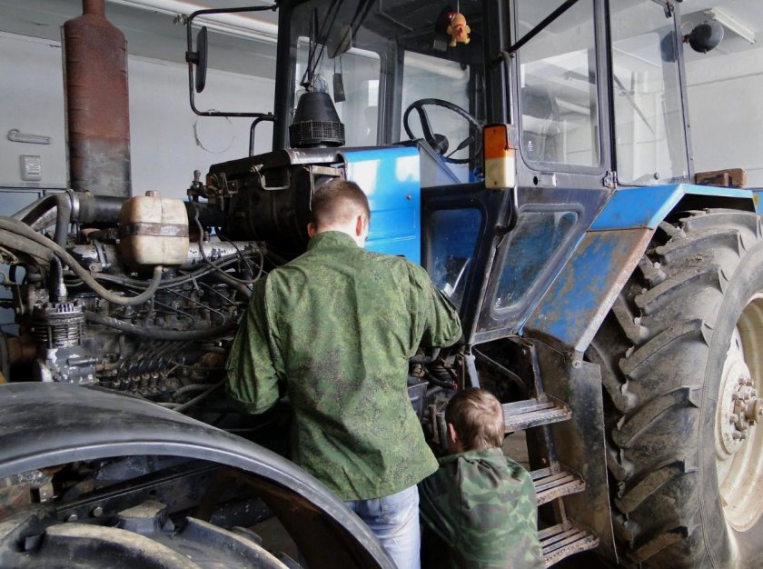 Техническое обслуживание трактора МТЗ 80