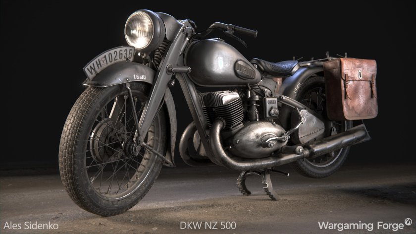 Мотоцикл dkw nz 350