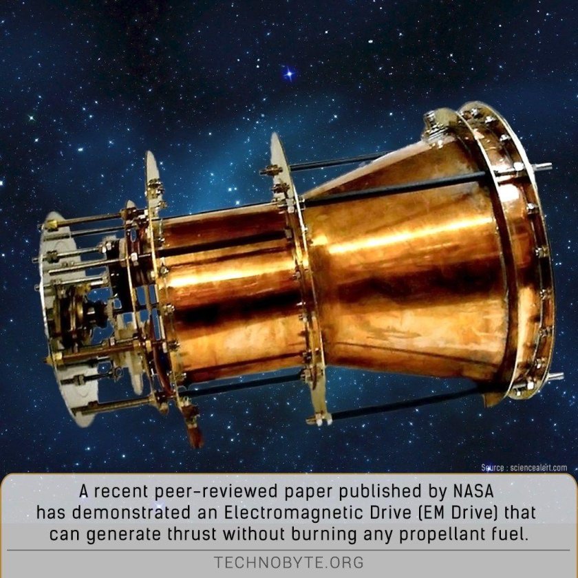 Бестопливный двигатель EMDRIVE