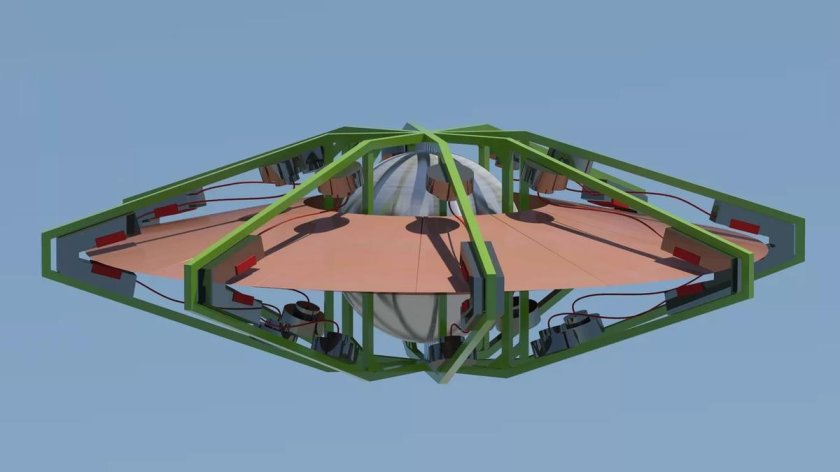 Антигравитационный квантовый двигатель