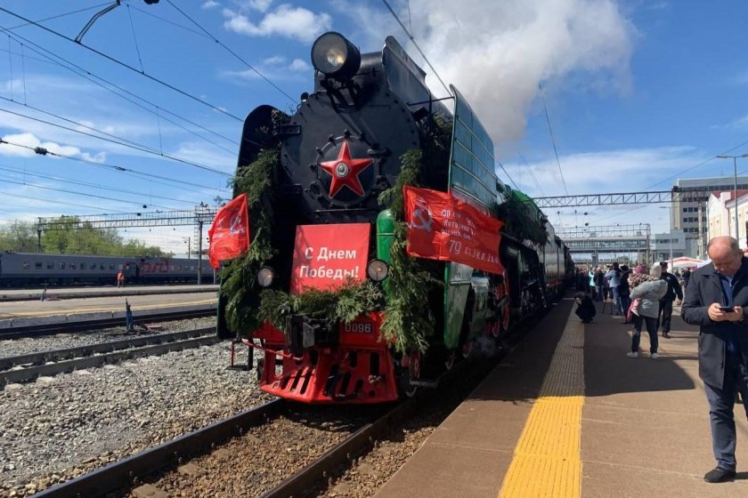 Поезд победы иркутск