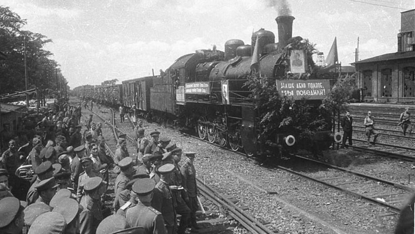Поезда эшелоны Великой Отечественной войны 1941-1945