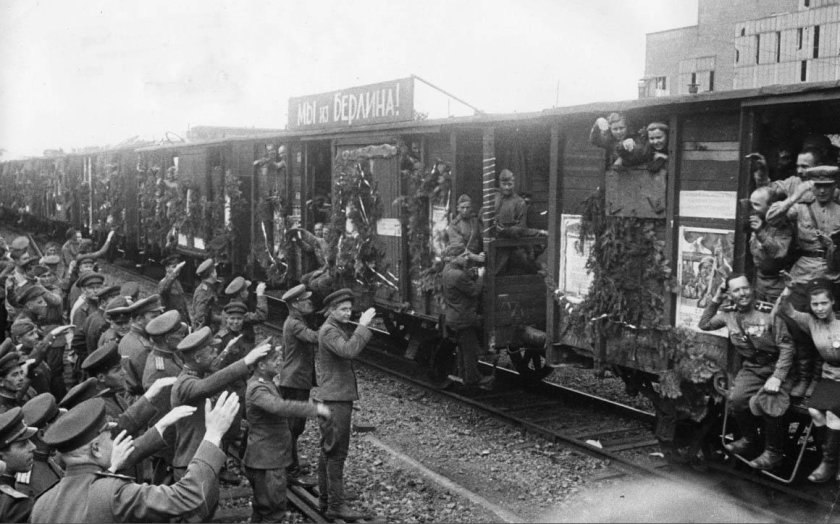 Поезда эшелоны Великой Отечественной войны 1941-1945