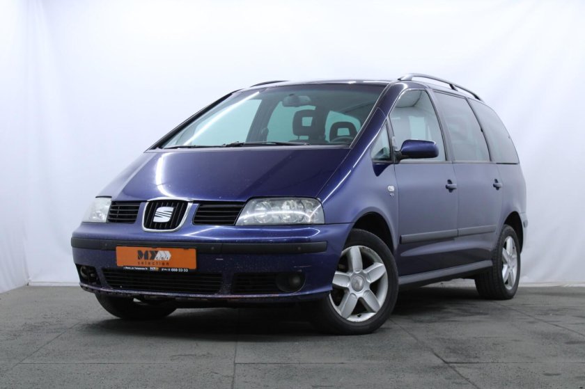 Seat Alhambra с 1996–2000 г.в белый фон