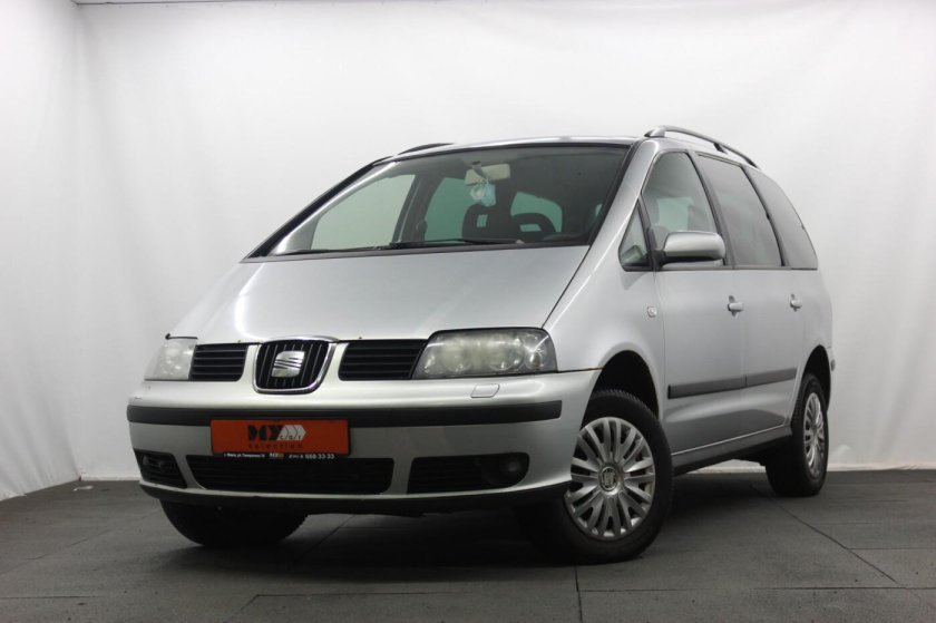 Seat Alhambra с 1996–2000 г.в белый фон