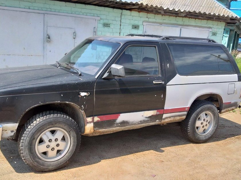 Шевроле блейзер 1987 года выпуска