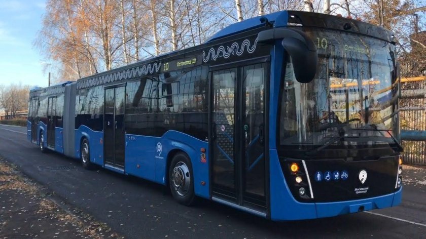 Электробус гармошка КАМАЗ 6292