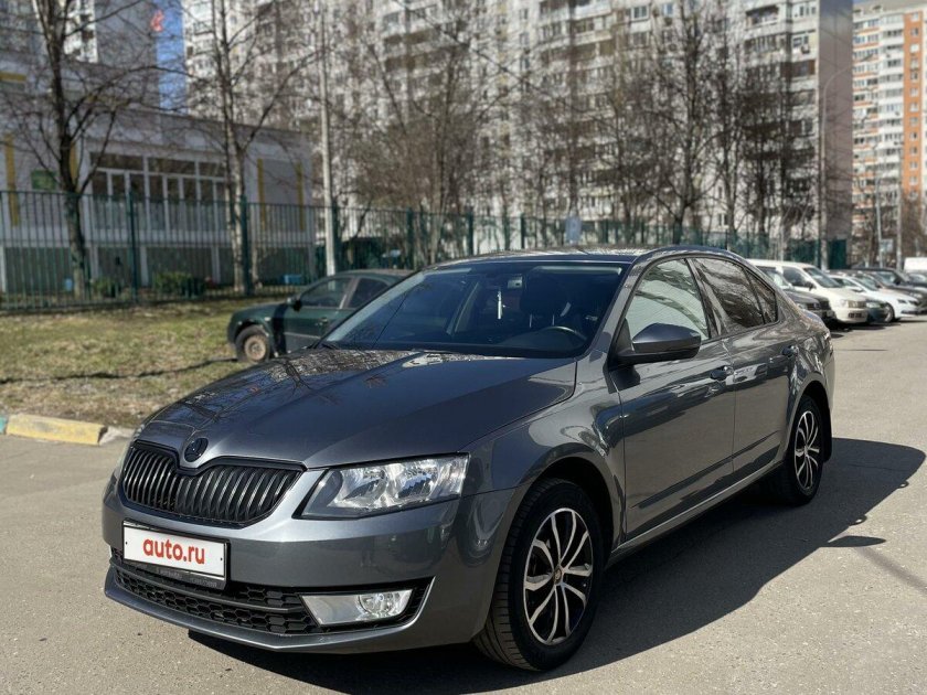 Skoda octavia a7 серая