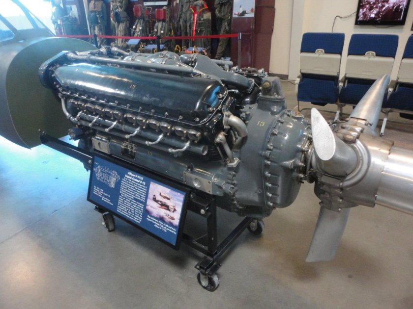 Авиационный мотор Аллисон в-1710