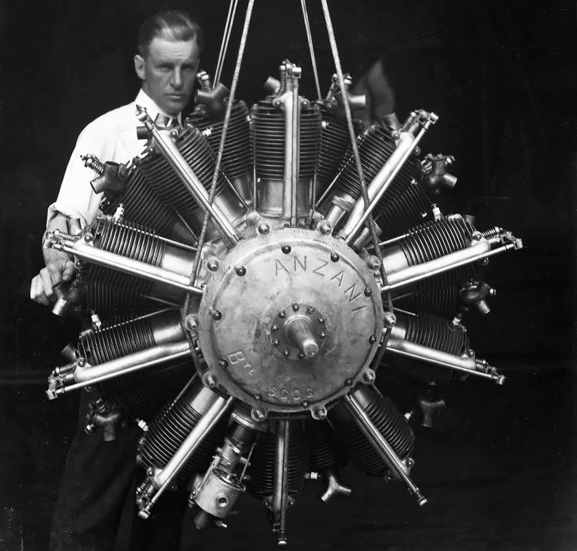 Авиадвигатель Анзани