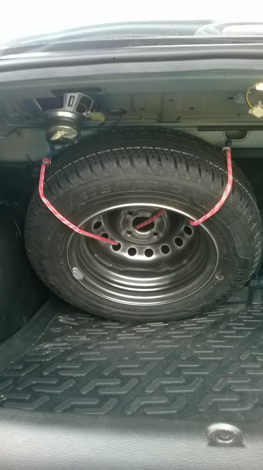 Лада веста седан гбо запаска л