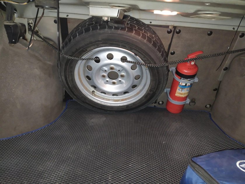 Калина 2 ГБО запаска