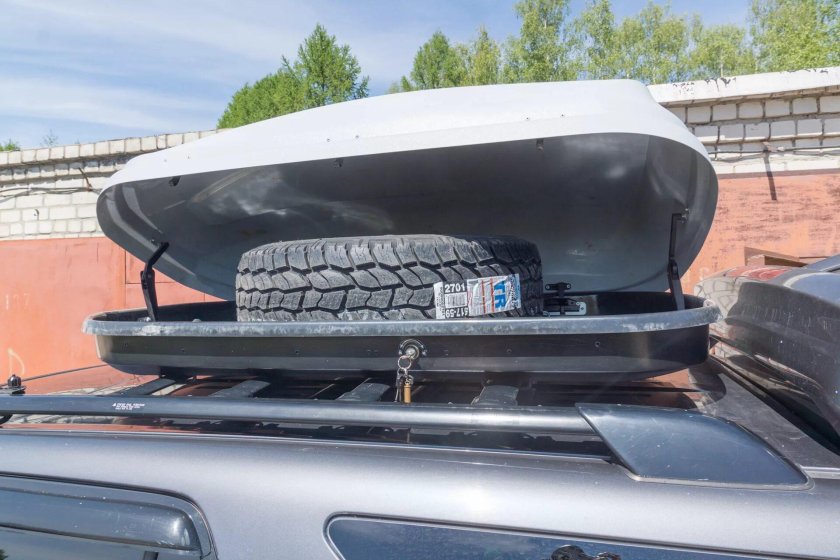 Toyota 4runner бокс на крышу