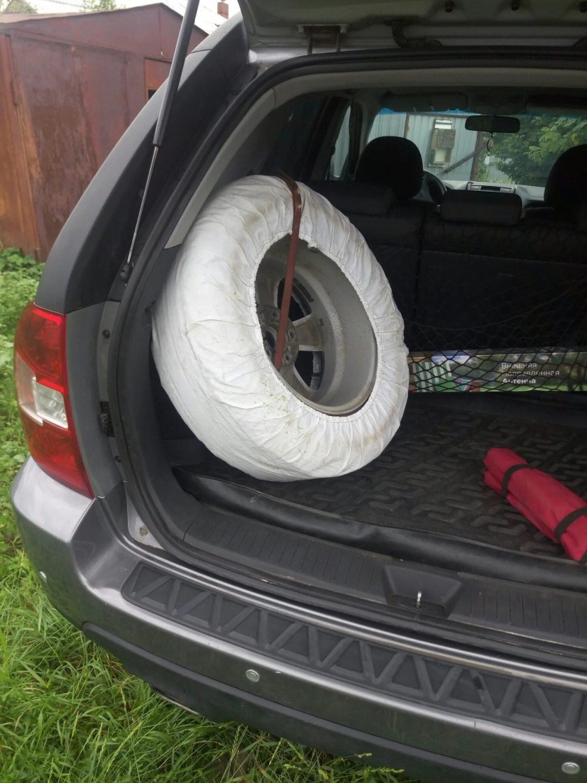 Запасное колесо Киа Спортейдж 2