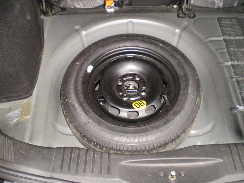 Форд Мондео 5 запасное колесо