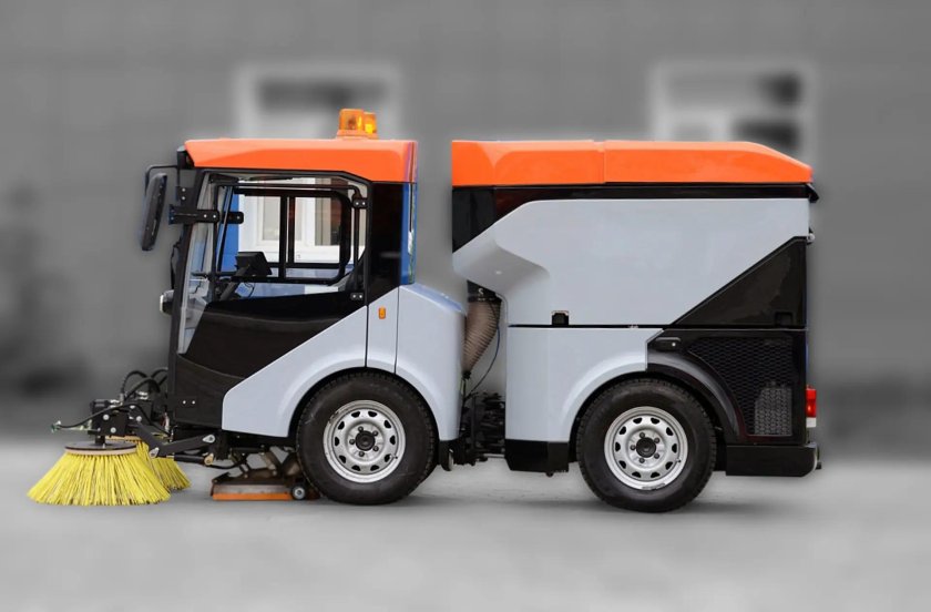 Подметально-вакуумная машина вкм-2020