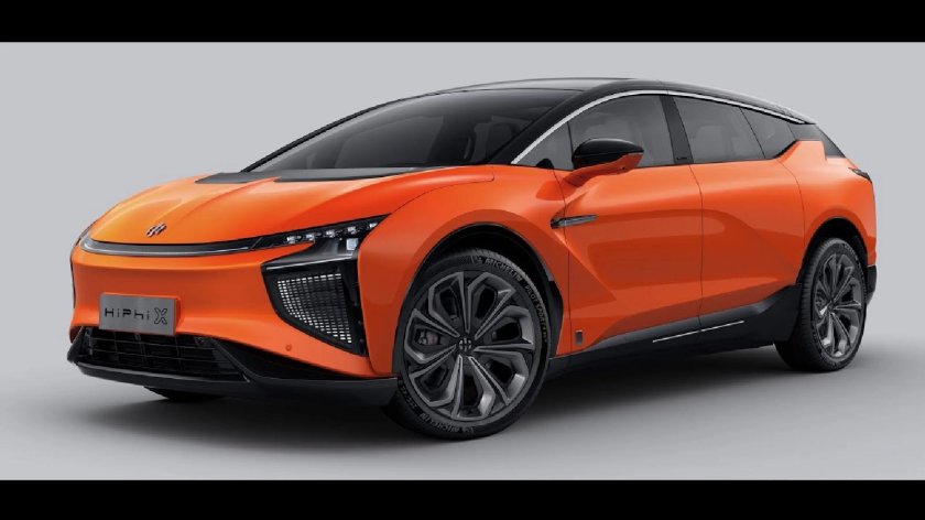 Китайский электромобиль hiphi