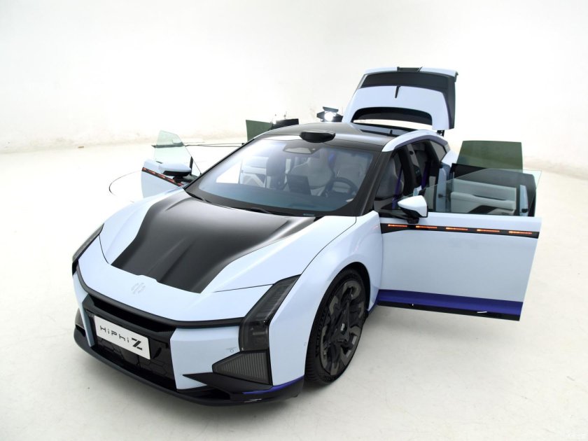 Китайский электромобиль hiphi z