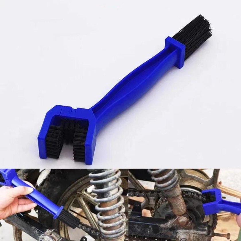 Щетка для чистки цепи мотоцикла круглая