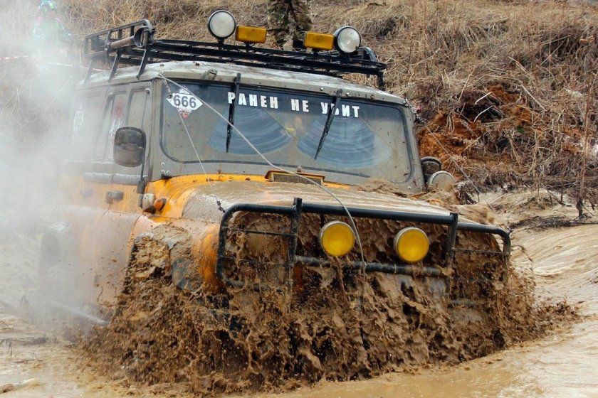 Урал в грязи