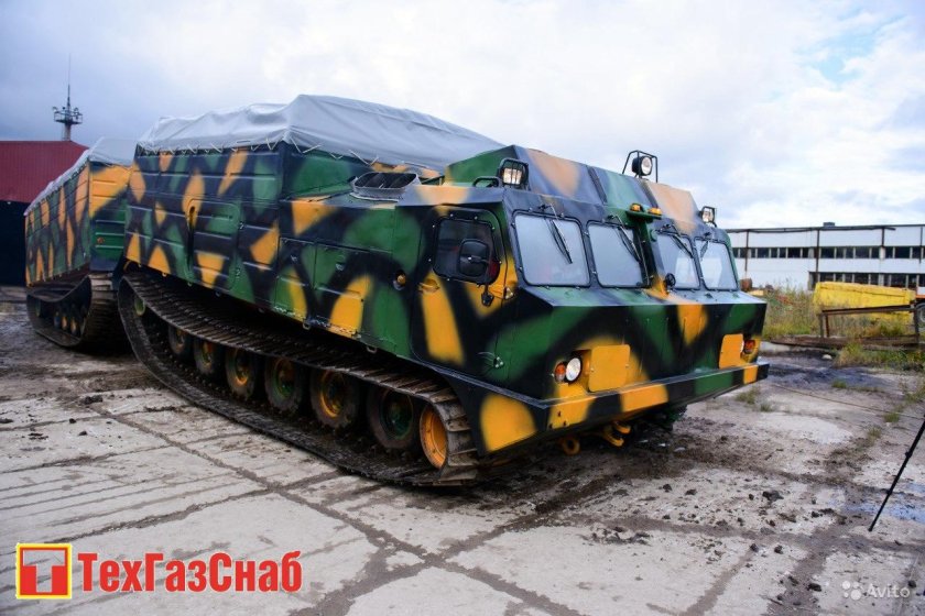 Гусеничный вездеход ДТ-30п Витязь