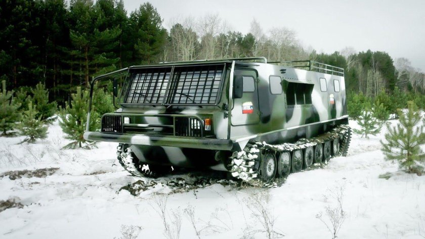 Гусеничный вездеход МТЛБ
