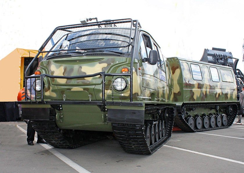 ГАЗ-3344-20 двухзвенный снегоболотоход