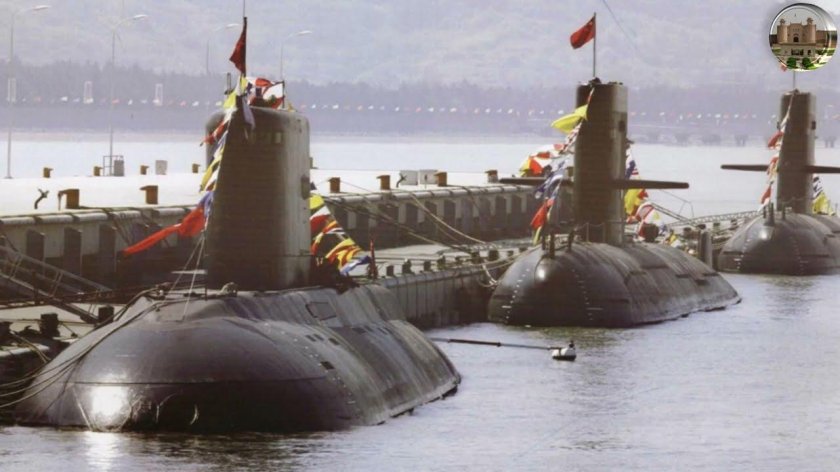 Китайская атомная подводная лодка