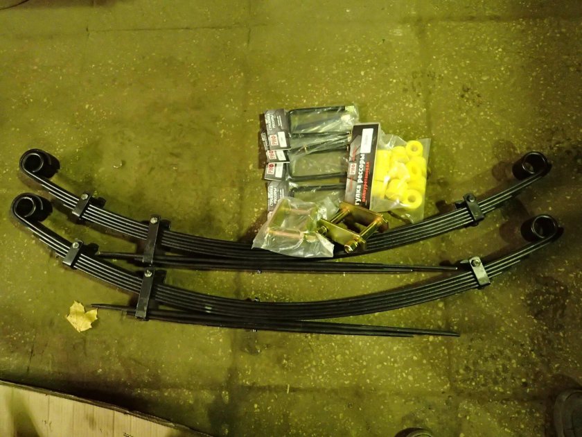 Рессоры риф на УАЗ Патриот