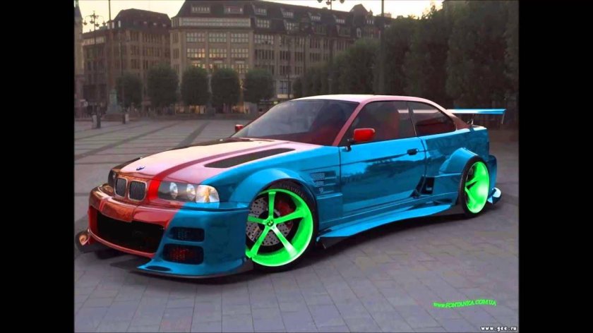 Тюнингованные БМВ