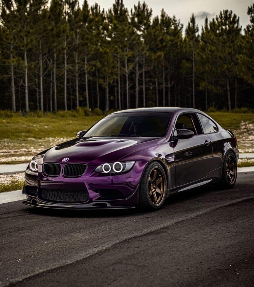 Bmw e90 фиолетовая