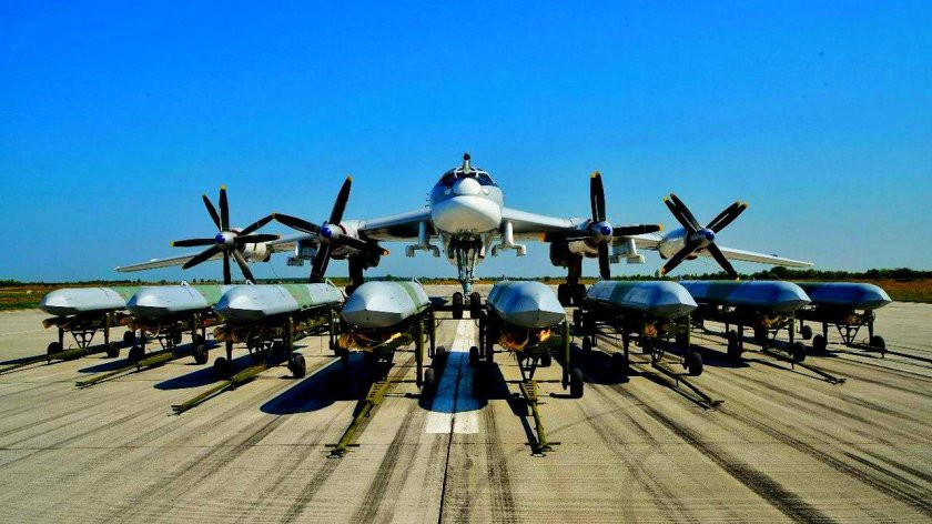 Самолет дальней авиации ту-95 МС