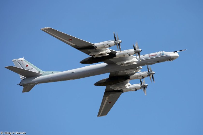 Стратегический ракетоносец ту 95 мс