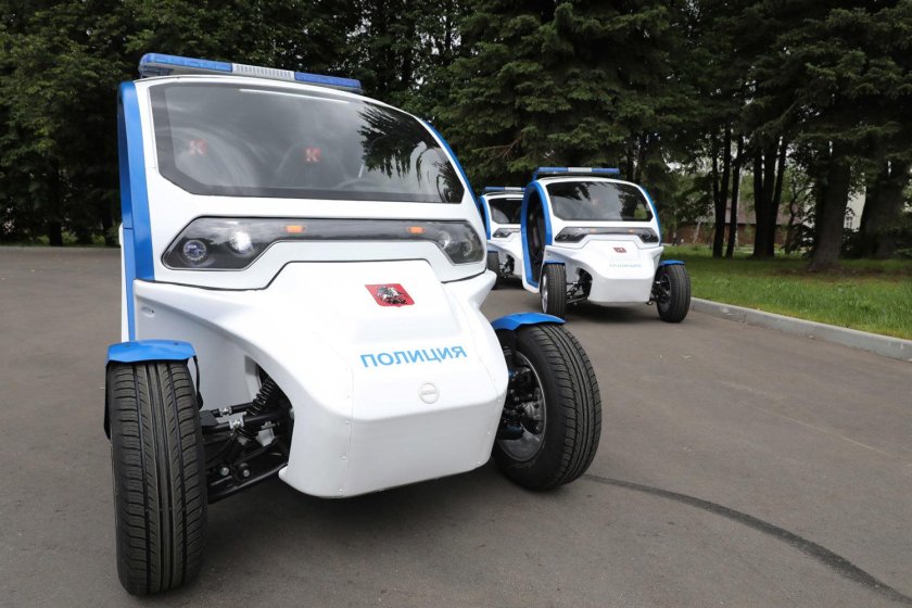 Электромобиль «Овум» полиция