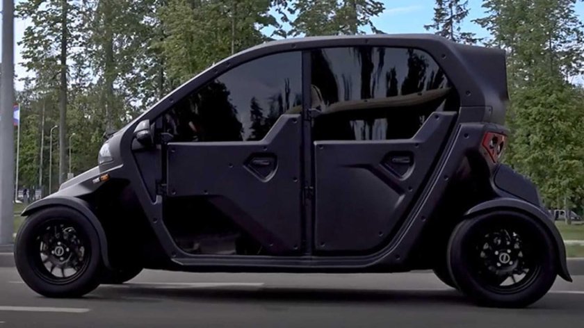 Электромобиль UV-4 Калашников.