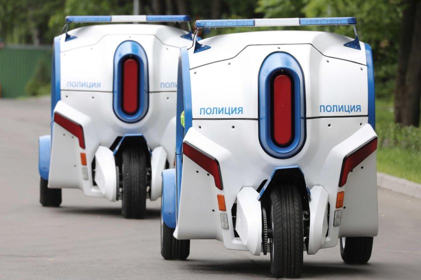 Электромобиль «Овум» полиция
