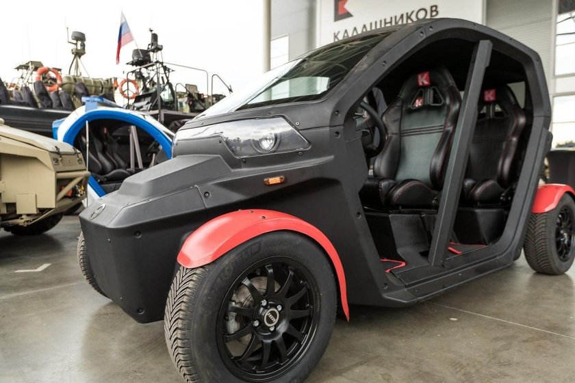 Электромобиль UV-4 Калашников.