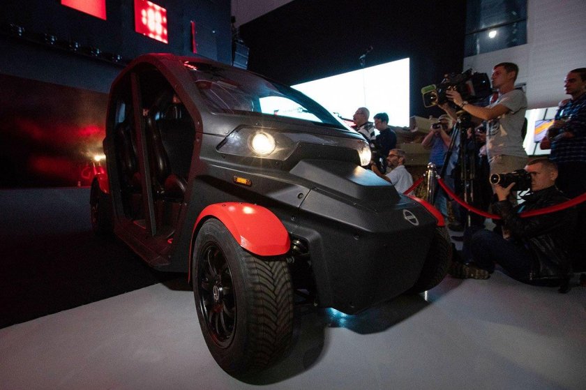 Электромобиль UV-4 Калашников.