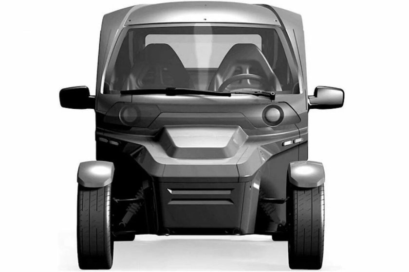 Электромобиль UV-4 Калашников.