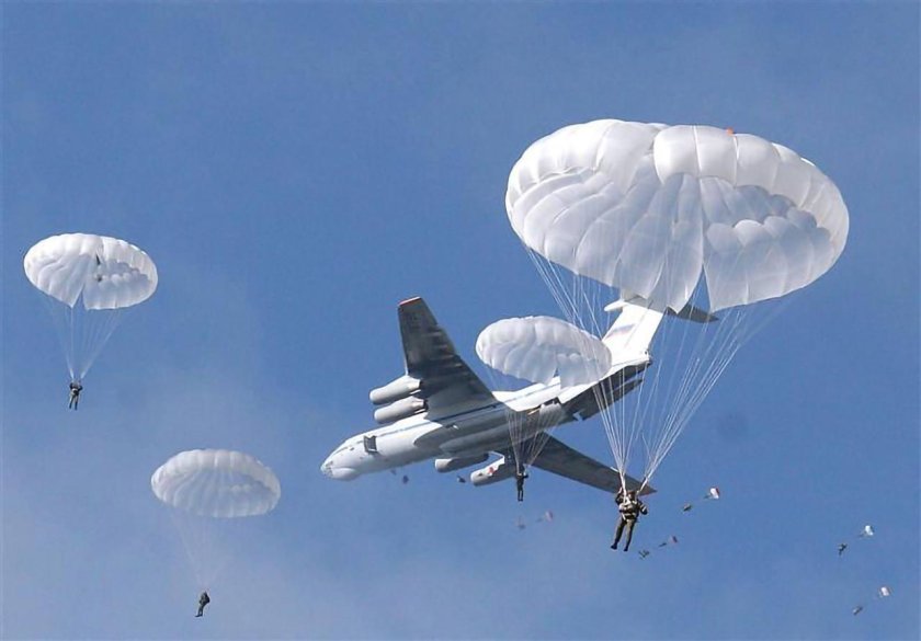 Десантирование парашют ВДВ