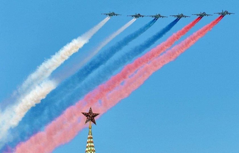 Самолеты на параде